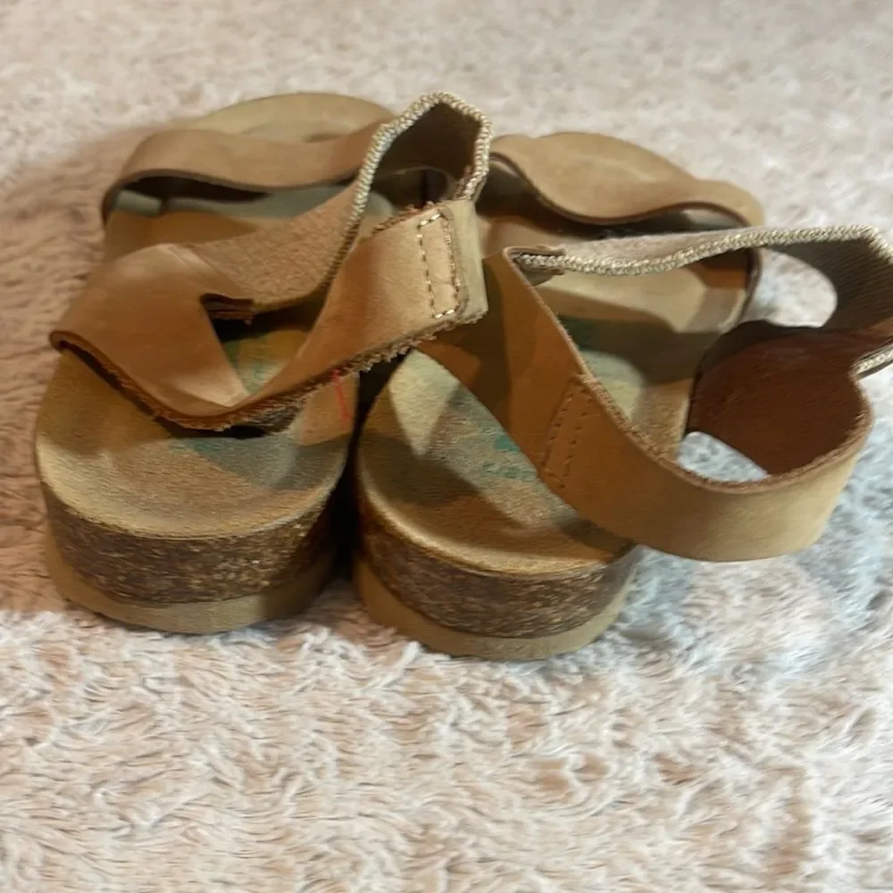 Bionatural leather sandals size 7